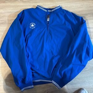 Converse Royal Blue Half-Zip Jacket